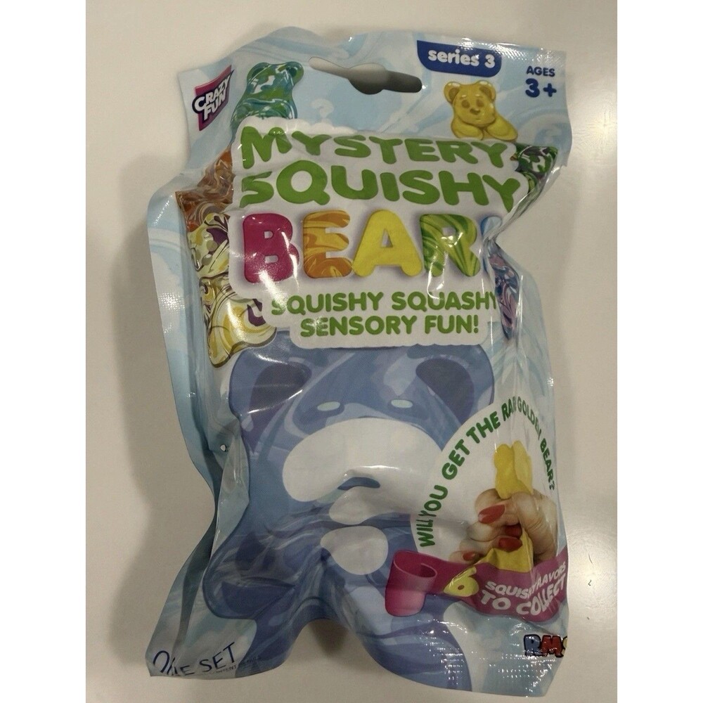 RMS CRAZY FUN Marble Mystery Squishy Bears SERIES 3 Sealed New